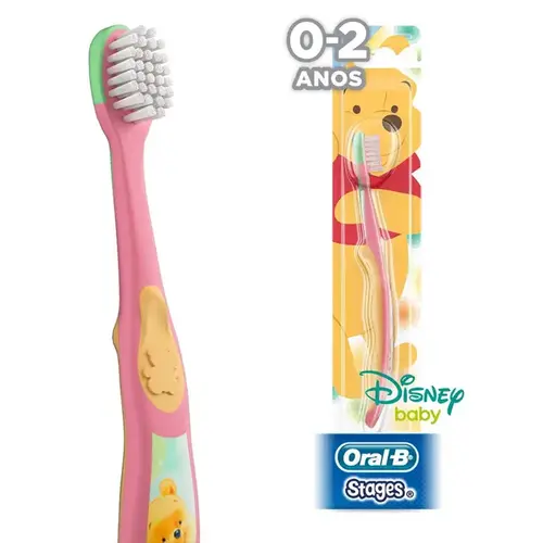 Escova de Dente Infantil Oral B Stages 1 Bebês - 1 Unidade