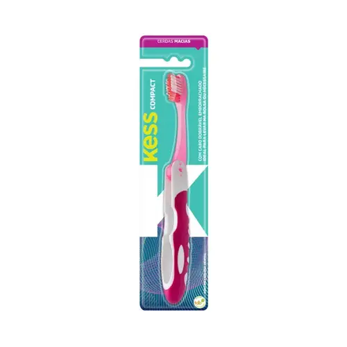 Escova de Dente Kess Compact Macia 2084 1 Unidade