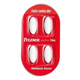 Tylenol 750mg 4 Comprimidos