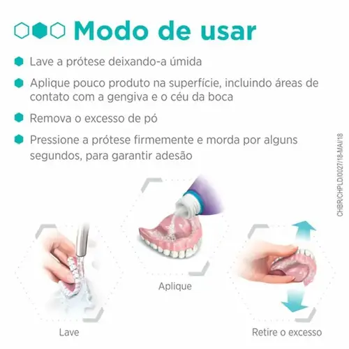 Pó Fixador de Dentadura Corega Ultra 22g