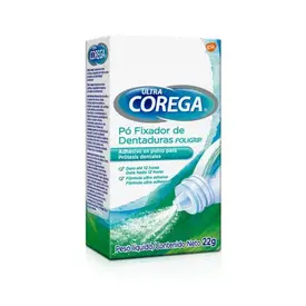 Pó Fixador de Dentadura Corega Ultra 22g