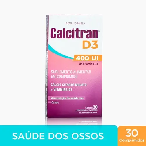 Calcitran D3 - 30 Comprimidos