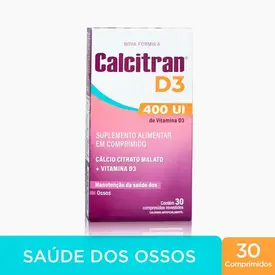 Calcitran D3 - 30 Comprimidos