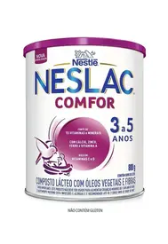 Composto Lácteo NESLAC Comfor 800g - 3 a 5 Anos - Nestlé