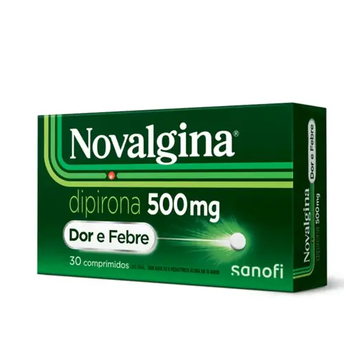 Novalgina 500mg - 30 Comprimidos