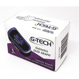 Oxímetro de Pulso Portátil G-Tech Modelo Oled Graph