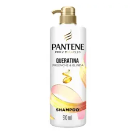 Shampoo Pantene Queratina Preenche & Blinda 510ml