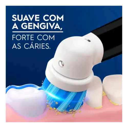 Escova de Dente Elétrica Infantil Oral B Disney Pixar Carros 1 Unidade + 2 Pilhas AA