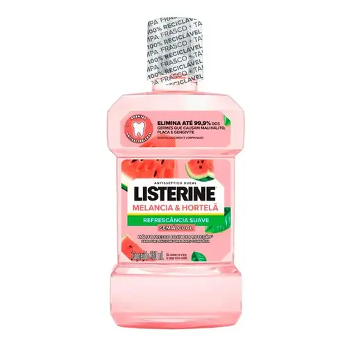 Antisséptico Bucal Listerine Melancia e Hortelã 250ml