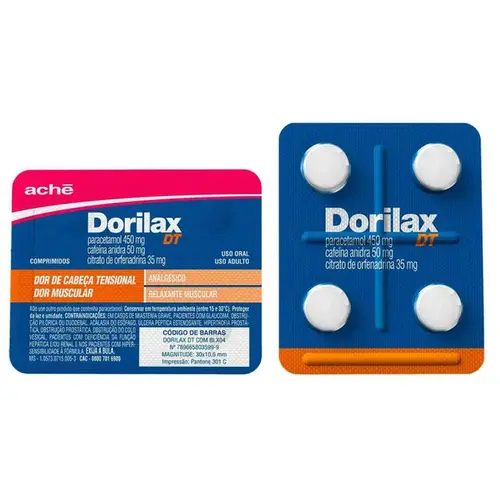 Dorilax DT 4 Comprimidos - Aché