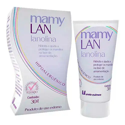 Creme Hidratante para Seios MamyLAN Lanolina Pomada 30g
