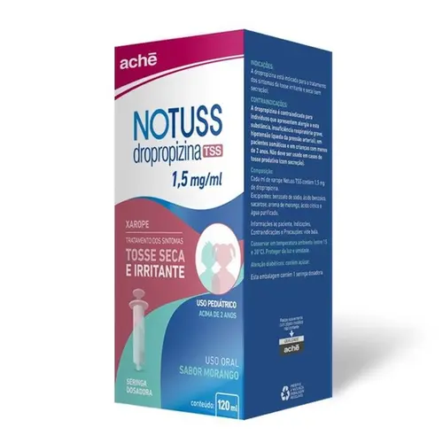 Notuss Tss 1.5mg/ml 120ml Pediátrico