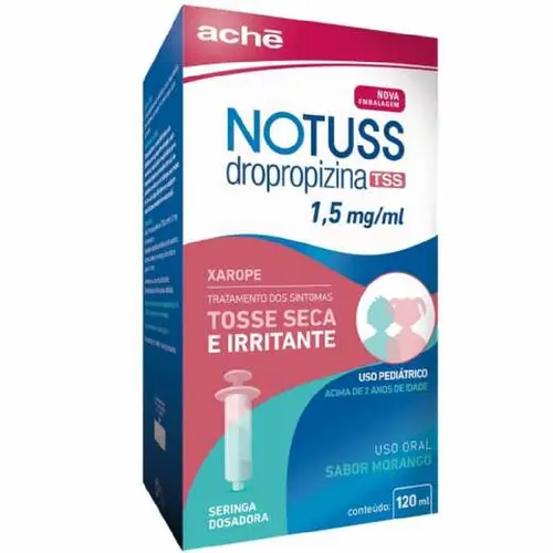 Notuss Tss 1.5mg/ml 120ml Pediátrico