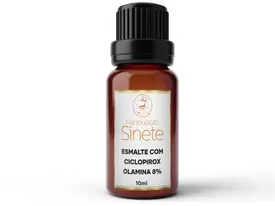 Esmalte com Ciclopirox Olamina 8% 10ml - Manipulação Sinete