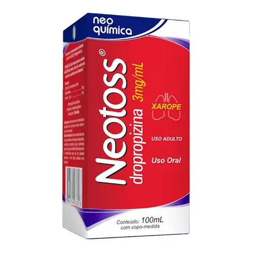 Neotoss 3mg/ml - Xarope com 100ml