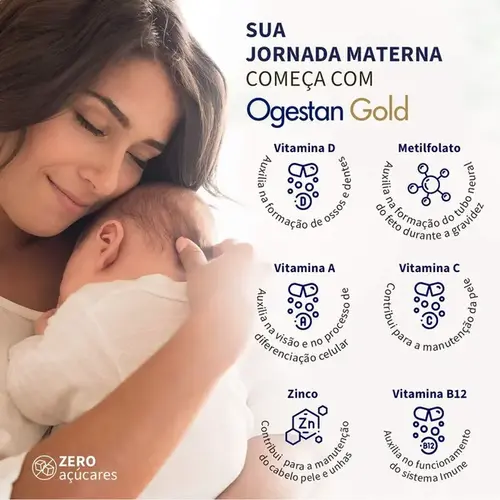 Suplemento para Gestante Ogestan Gold 30 Cápsulas - Besins Healthcare