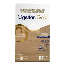 Suplemento para Gestante Ogestan Gold 30 Cápsulas - Besins Healthcare