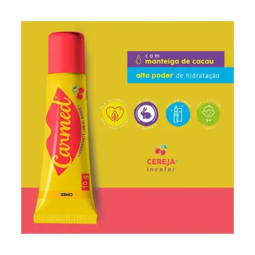 Hidratante Labial Carmed Cereja 10g