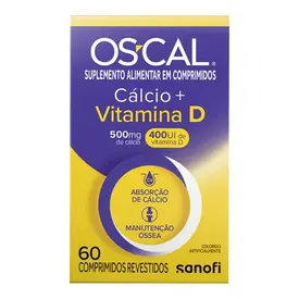 Mobility Oscal D 400UI + 500mg - 60 Comprimidos
