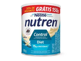 Complemento Alimentar Nutren Control Baunilha 20% de Desconto 740g - Nestlé