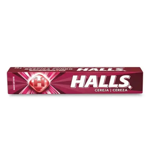 Bala Halls Cereja 28g