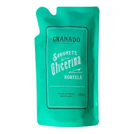 Sabonete Líquido Granado Glicerina Hortelã Refil 300ml