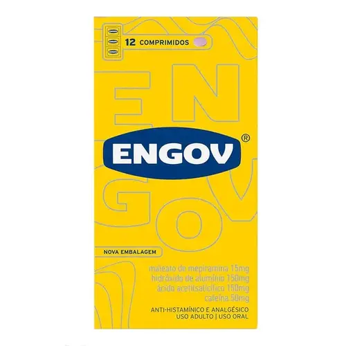 Engov 12 Comprimidos