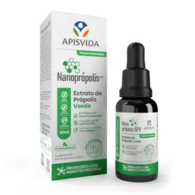 Nanopropolis Extrato de Própolis Verde Apis Vida 30ml