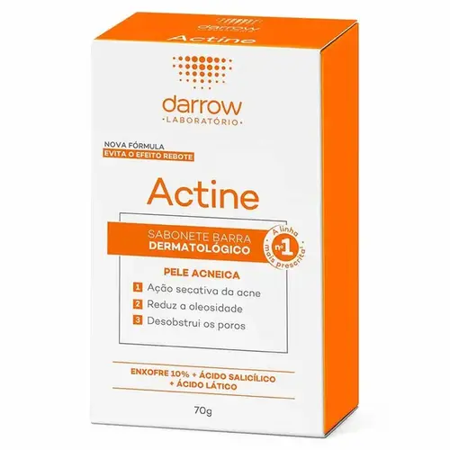Sabonete em Barra Actine Pele Acneica 70g