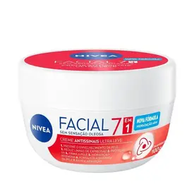 Creme Facial Antissinais Nivea Ultraleve 7 em 1 100g