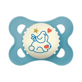 Chupeta MAM Original Night Azul RN Nº1 0-6 Meses - 1 Unidade