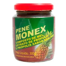 Composto Alimentar de Mel e Extrato de Própolis Penemonex Abacaxi 300g