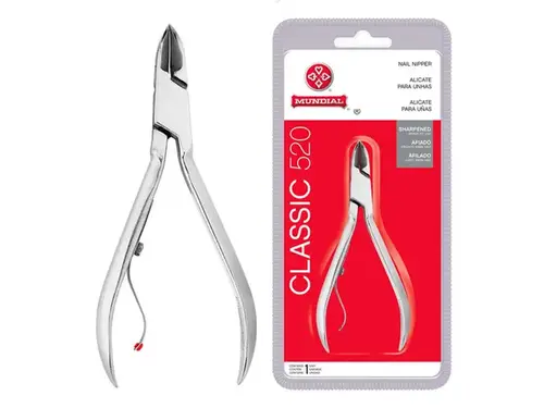 Alicate para Unhas Mundial Linha Classic 520-C - 1 Unidade