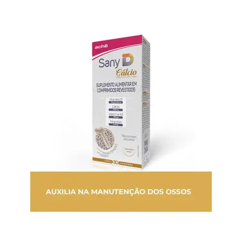 Sany D Cálcio 2.000UI + 300mg 30 Comprimidos