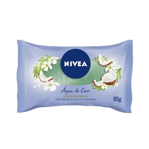 Sabonete em Barra Nivea Água de Coco e Óleos Essenciais 85g