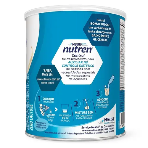 Complemento Alimentar Nutren Control Baunilha 740g