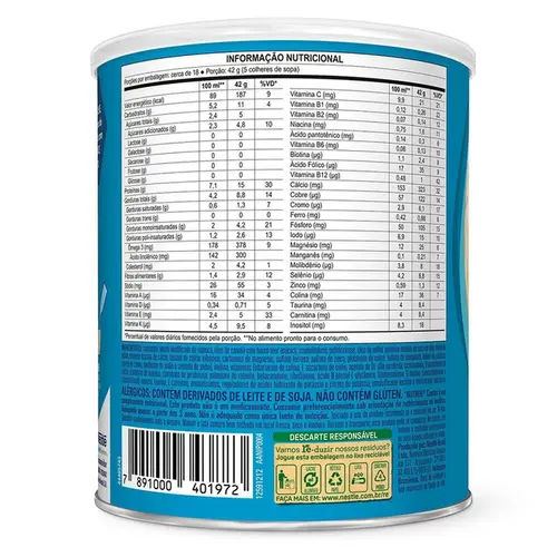 Complemento Alimentar Nutren Control Baunilha 740g