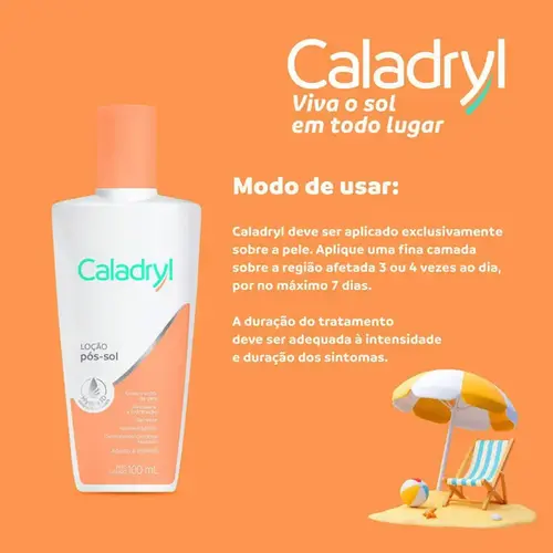 Loção Pós Sol Caladryl 100ml