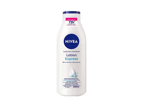 Hidratante Corporal Nivea Lotion Express Pele Normal a Seca 200ml