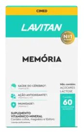 Lavitan Memória com 60 Comprimidos - Cimed