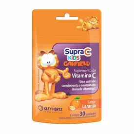 Supra C Kids Laranja 30 unidades