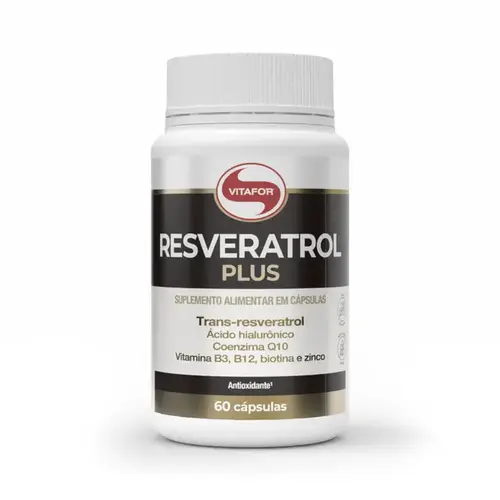 Resveratrol Plus 60 Cápsulas - Vitafor