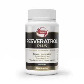 Resveratrol Plus 60 Cápsulas - Vitafor