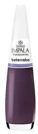 Esmalte Impala Transparente A Cor da Sua Moda Beterraba 7,5ml