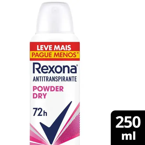 Desodorante Rexona Powder Dry Aerosol Feminino 250ml