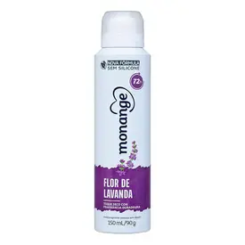 Desodorante Monange Flor de Lavanda Aerosol Feminino 150ml