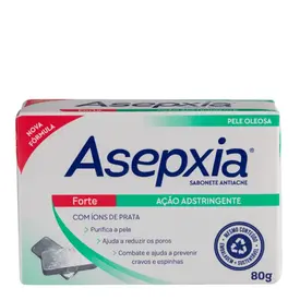 Sabonete em Barra Asepxia Antiacne Forte Ação Adstringente 80g