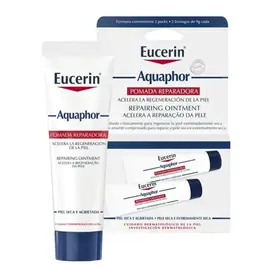 Kit Pomada Reparadora Labial Eucerin Aquaphor Hidratação Intensiva 2 Unidades de 10ml