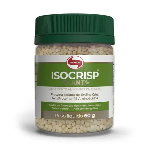 Proteína Isolada de Ervilha Vitafor Isocrisp Plant 60g