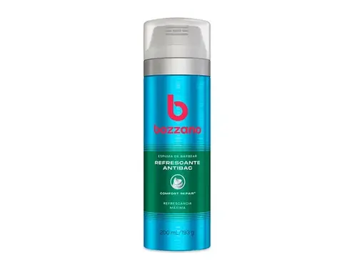 Espuma de Barbear Bozzano Refrescante 200ml